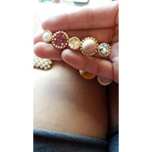 28 PCS Hingwah Pearls and Acrylic Resin Hair Clips, Handmade Hair Barret… - Picture 7 of 13